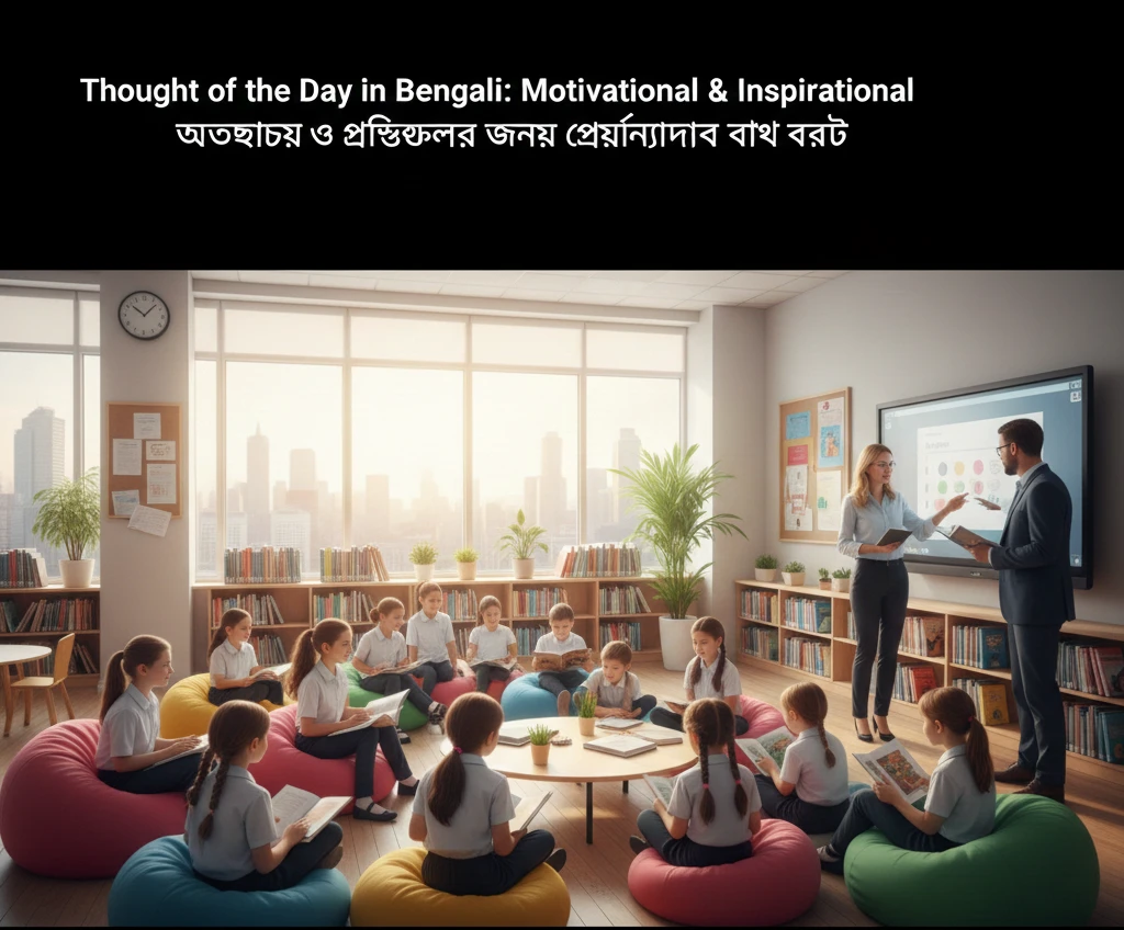 Thought of the Day in Bengali: Motivational & Inspirational Messages for Students and Teachers