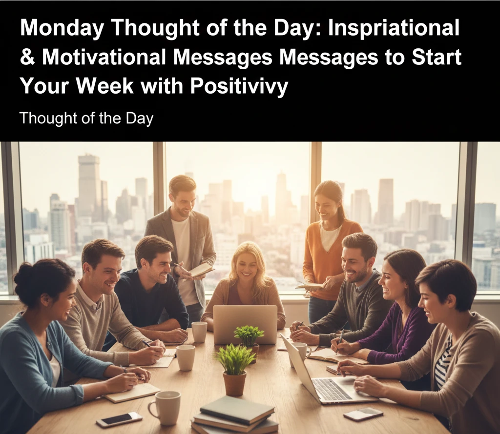Inspirational & Motivational Messages to Start Your Week with Positivity