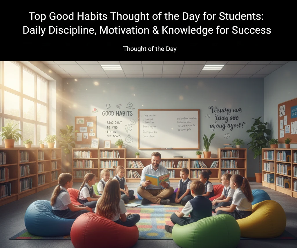 Top Good Habits Thought of the Day for Students