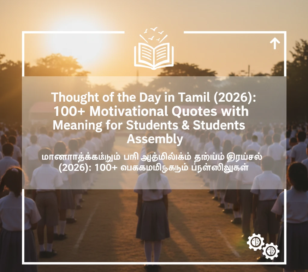 Thought of the Day in Tamil (2026)